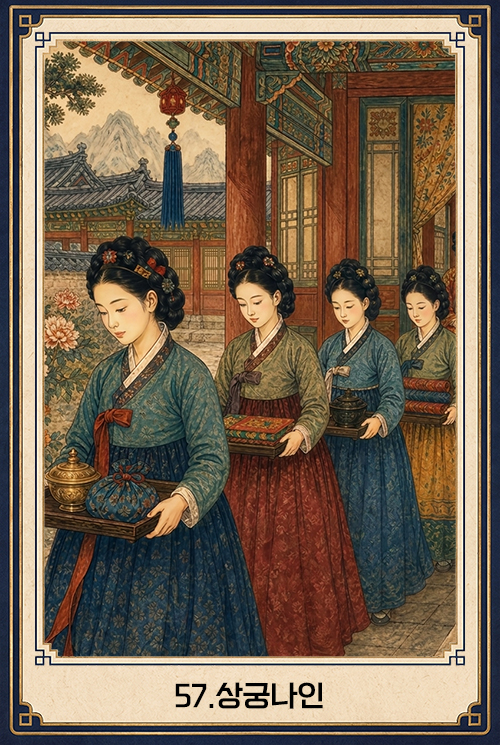 상궁나인 카드 이미지